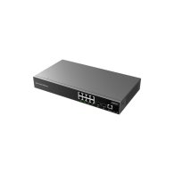 Switch Gigabit Ethernet Gwn7801P, 8 Puertos Poe 10/100/1000Mbps + 2 Puertos Sfp, 120W, 20 Gbit/S, 8.000 Entradas - A Grandstream GRANDSTREAM