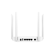 Router Gigabit Ethernet GWN7052, Inalámbrico, 1270Mbit/S, 4X Rj-45, 2.4/5Ghz, Con 4 Antenas Externas Grandstream GRANDSTREAM