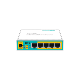 Router Rb750Upr2 Fast Ethernet Hex Poe Lite, Alámbrico, 5X Rj-45 MIKROTIK