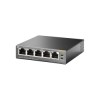 Switch Gigabit Ethernet Tl-Sg1005P, 5 Puertos 10/100/1000 (4X Poe), 10Gbit/S, 2000 Entradas - No Administrable TP-LINK TP-LINK