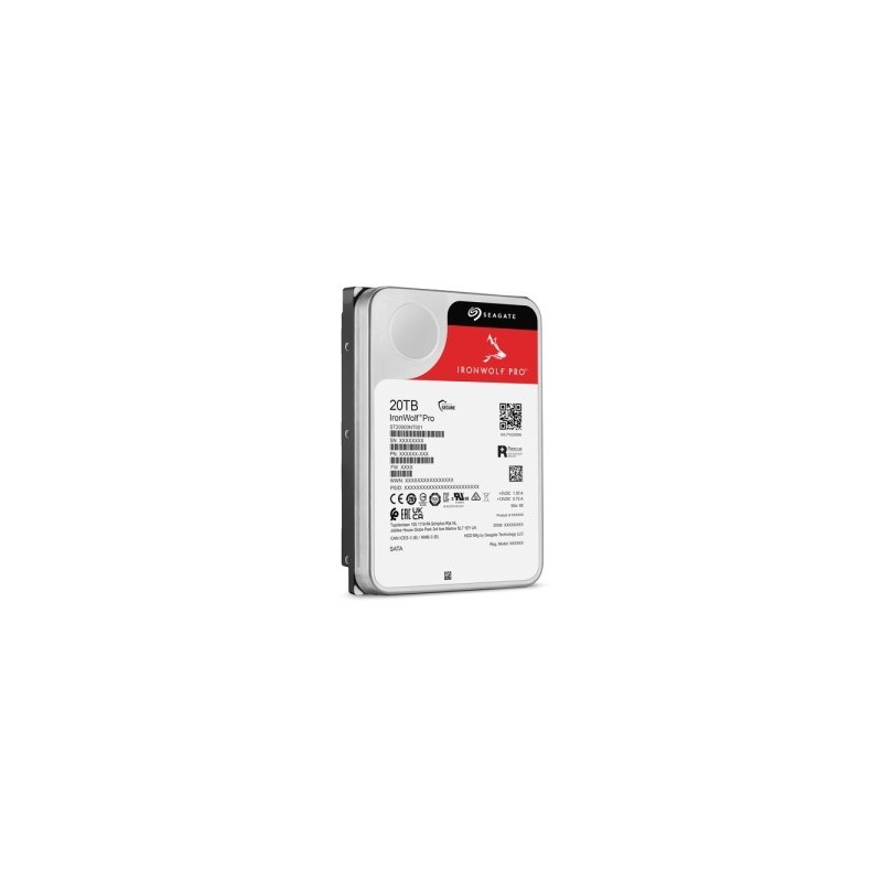 Disco Duro Interno 3.5In 20Tb Sata 7200Rpm 256Mb Ironwolf Pro SEAGATE SEAGATE