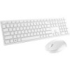 Kit Teclado Y Mouse Km5221W Ina Lambrico Color Blanco 3Wty DELL