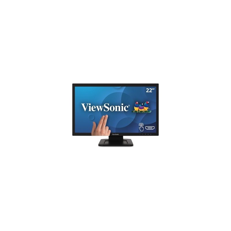 Monitor Viewsonic Td2210 Led 22", Full Hd, Bocinas Integradas (2 X 4W), Negro VIEWSONIC