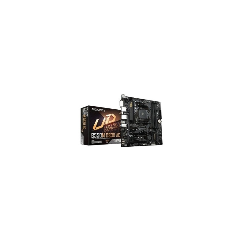 Tarjeta Madre Gigabyte B550M Ds3H Ac Amd Am4 Matx Hdm/Dvi/Ps2 GIGABYTE