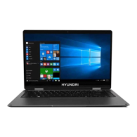 Laptop Hyundai Hyflip Plus 14" Full Hd, Intel Core i7-10510U 1.80Ghz, 8Gb, 512Gb Ssd, Windows 10 Home 64-Bit, Inglés, Gris HYUNDAI
