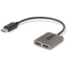 Divisor Multiplicador Displayport - 2X Displayport, Gris STARTECH STARTECH