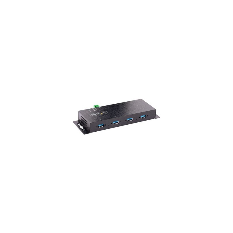 Hub Industrial, 5000 Mbit/S, Usb 3.0 De 4 Puertos, Negro Startech STARTECH