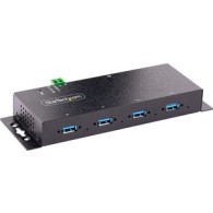 Hub Industrial, 5000 Mbit/S, Usb 3.0 De 4 Puertos, Negro Startech STARTECH