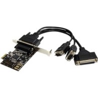 Tarjeta Adaptador Pci Express 2 Puertos Serial 1 Paralelo RS23 STARTECH