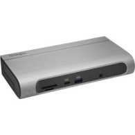 Adaptador Docking Station Sd5600T Thunderbolt 3, 6X Usb 3.0, 1X Usb-C, 2X Hdmi, 2X Displayport, 1X Rj-45, Gris Kensington KENSINGTON