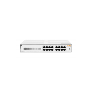 Switch Gigabit Ethernet Instant On 1430 16G, 16 Puertos Poe 10/100/1000Mbps, 124W, 32 Gbit/S, 8.192 Entradas - No Administ ARUBA
