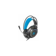 Audífonos Gamer Nbhg-Kimera, Alámbrico, 2.10 Metros, 3.5Mm, Negro/Azul Necnon NECNON