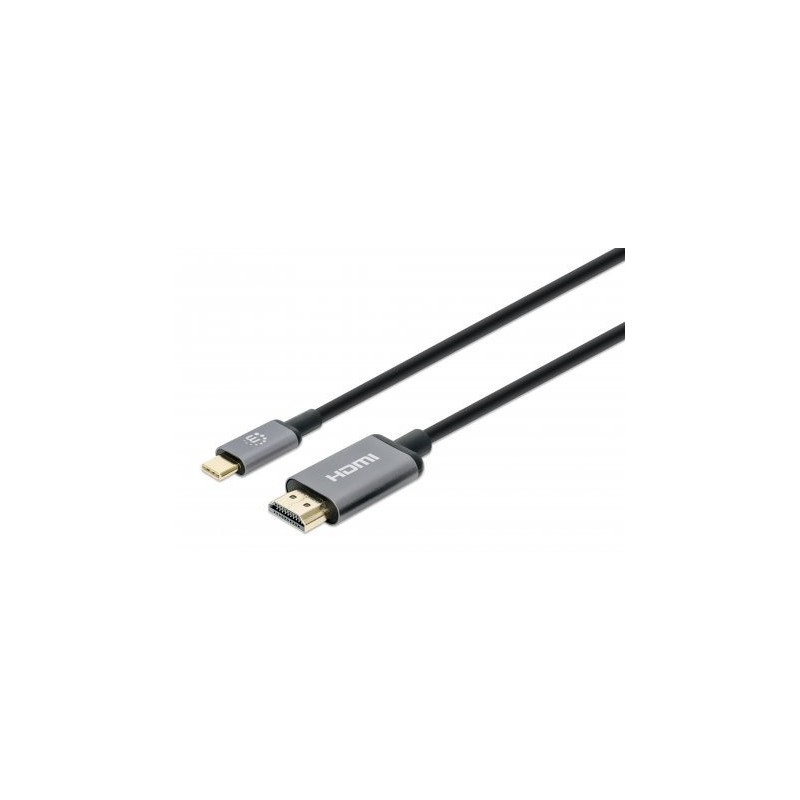 Cable Hdmi Manhattan A Macho - Usb-C Macho MANHATTAN