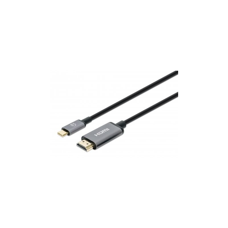 Cable Usb Manhattan C Macho - Hdmi Macho MANHATTAN