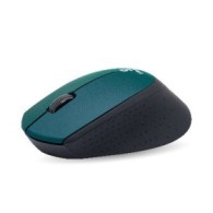 Mouse Ergonómico Brobotix Óptico 6000779, Inalámbrico, Usb, 1000Dpi, Verde/Negro BROBOTIX