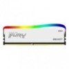 Memoria Ram Kingston Fury Beast Rgb Ddr4, 3200Mhz, 8Gb, Non-Ecc, Cl16, Xmp, Blanco KINGSTON