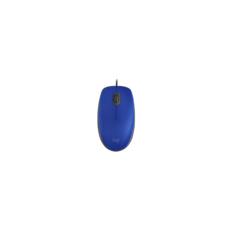 Mouse Logitech Óptico M110 Silent, Alámbrico, Usb, 1000Dpi, Azul Logitech LOGITECH