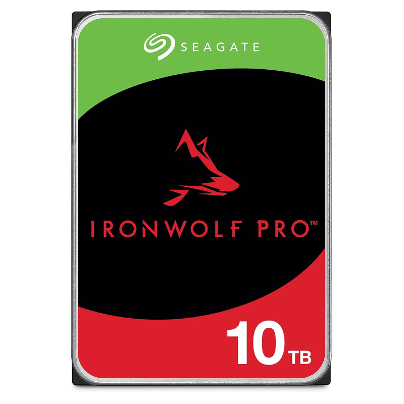 Disco Duro Interno Seagate Ironwolf Pro 3.5, 10Tb, Sata, 6 Gbit/S, 7200Rpm, 256Mb Cache SEAGATE