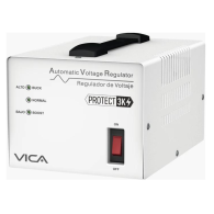 Regulador Vica Protect 3K, 1800W, 3000Va, Entrada 120V, 4 Contactos VICA
