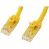 CABLE 1M AMARILLO RED GIGABIT CAT6 ETHERNET RJ45 SNAGLESS