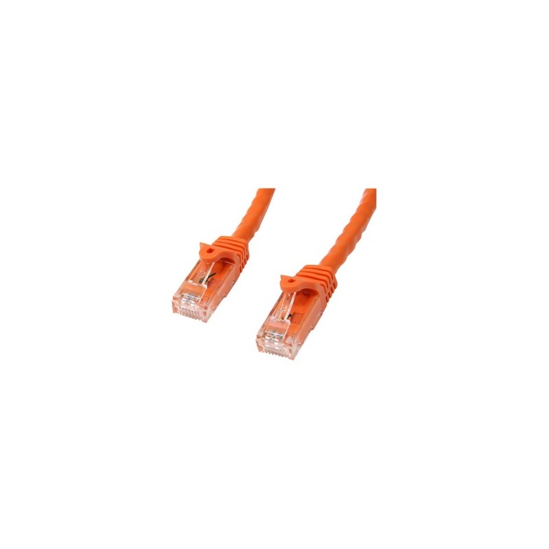 CABLE 2M NARANJA RED GIGABIT CAT6 ETHERNET RJ45 SNAGLESS