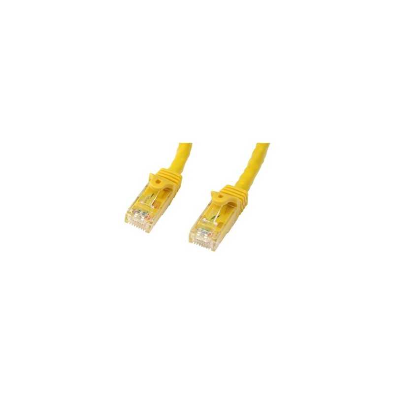 CABLE 2M AMARILLO RED GIGABIT CAT6 ETHERNET RJ45 SNAGLESS