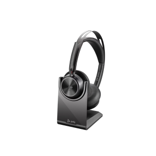 Auriculares Hp Poly Voyager Focus 2-M Certificado Para Microsoft Teams Usb-A + Base De Carga