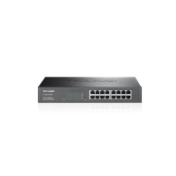 Switch Tp-Link Gigabit Ethernet Tl-Sg1016De, 16 Puertos 10/100/1000Mbps, 32 Gbit/S, 8000 Entradas - Administrable TP-LINK