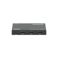 Switch Hdmi De 2 Puertos, 3X Hdmi Hembra, Negro Manhattan MANHATTAN