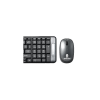 Teclado Combo Wireless Multimedia Gris Brobotix BROBOTIX