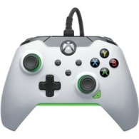 Control Neon White, Alámbrico, Blanco, Para Xbox One/Series S/X Pdp PDP