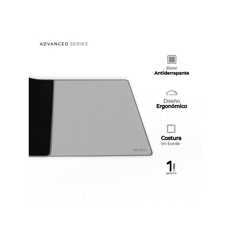 Mousepad Acteck Vibe Flow Max Mt480, 90 X 40Cm, Grosor 3Mm, Gris ACTECK