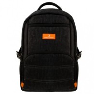 Mochila De Poliéster Glitch Para Laptop 15.6", Negro PERFECT CHOICE