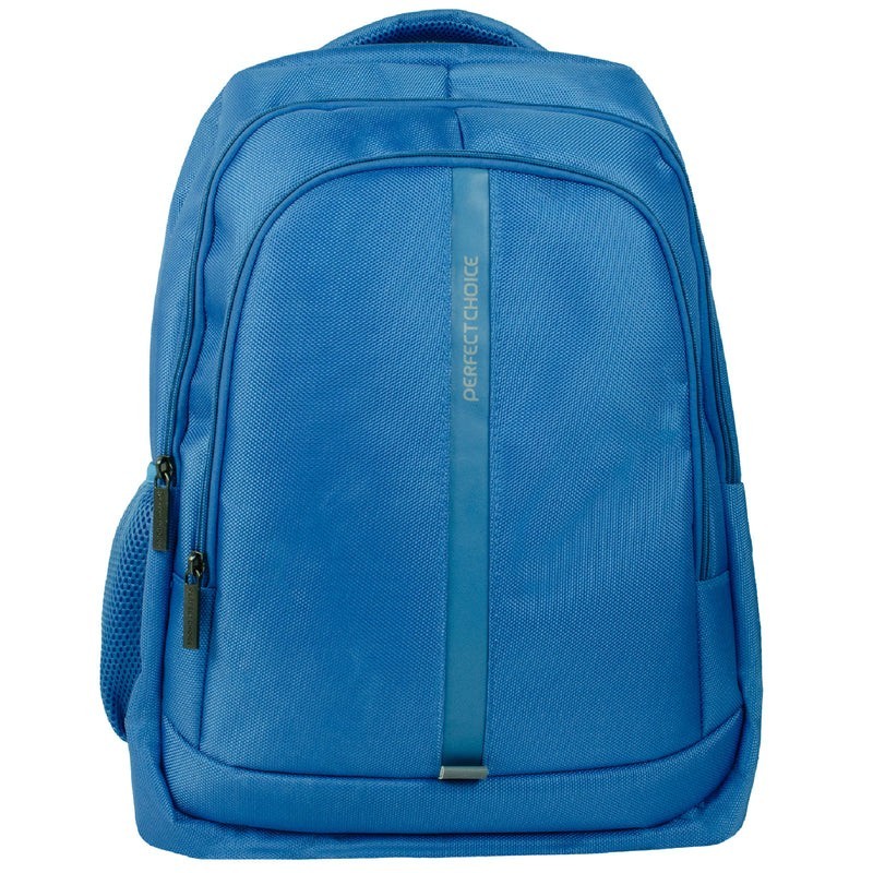 Mochila De Poliéster Essential Pro Para Laptop 17", Azul PERFECT CHOICE