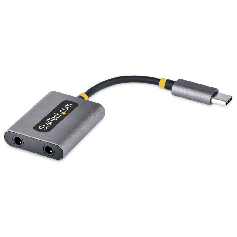 Divisor Usb-C Macho 2X 3.5Mm Hembra, Gris Startech Splitter STARTECH