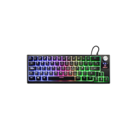 Teclado Gamer Ok-M60 Rgb 60%, Alámbrico, Negro (Español) OCELOT GAMING OCELOT GAMING