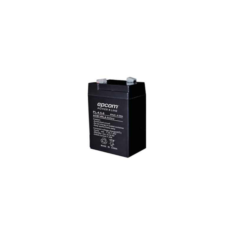 Batería Pl-4.56 6 Vdc A 4.5 Ah Epcom EPCOM