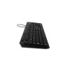 Teclado Vorago VOR-KB-204, Alámbrico, USB, Negro En Español VORAGO