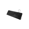 Teclado Vorago VOR-KB-204, Alámbrico, USB, Negro En Español VORAGO