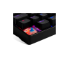 Teclado Gamer KBG560-WH Azul Game Factor RGB, Mecánico, Switch Blue, Alámbrico VORAGO