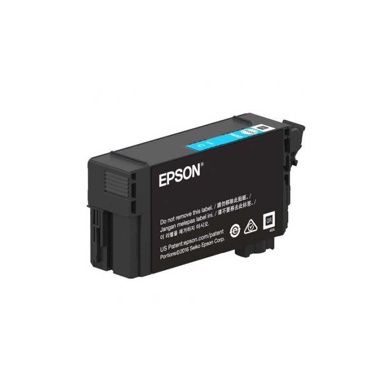 Cartucho Epson T41P Ultrachrome XD2 Alto Rendimiento Cyan, 350ml