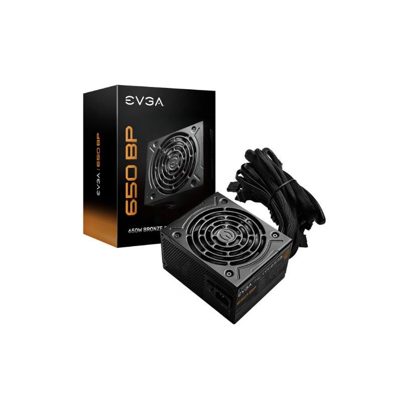 Fuente De Poder Evga 650W Bp 80 Plus Bronze Atx Pcie Eps EVGA