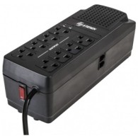 Regulador Steren REG-1050, 140J, 1000W, 8 Contactos 