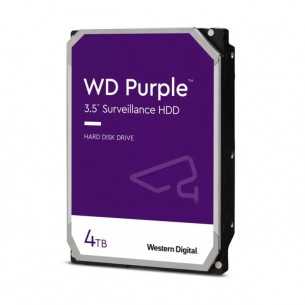 Disco Duro para Videovigilancia Western Digital WD Purple Surveillance 3.5, 4TB, SATA III, 6 Gbit/s, 256MB Caché