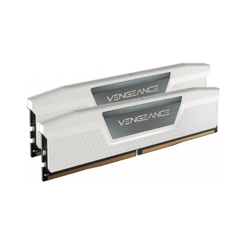 Kit Memoria RAM Corsair Vengeance DDR5, 5200MHz, 64GB (2 x 32GB), CL40, XMP, Blanco 