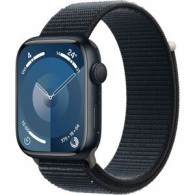 Apple Watch Series 9 GPS, Caja de Aluminio Color Medianoche de 41mm, Correa Deportiva Loop 