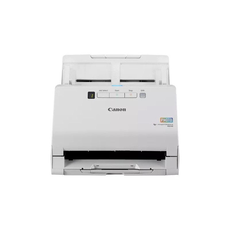 Escáner Canon imageFormula RS40, 600 x 600 DPI, Escaner Color, Escaneado Duplex, USB, Blanco 