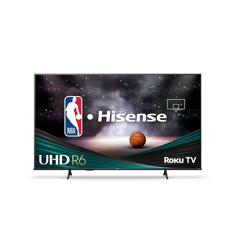 Pantalla Smart TV Hisense LED R6E4 75", 4K Ultra HD, Negro 