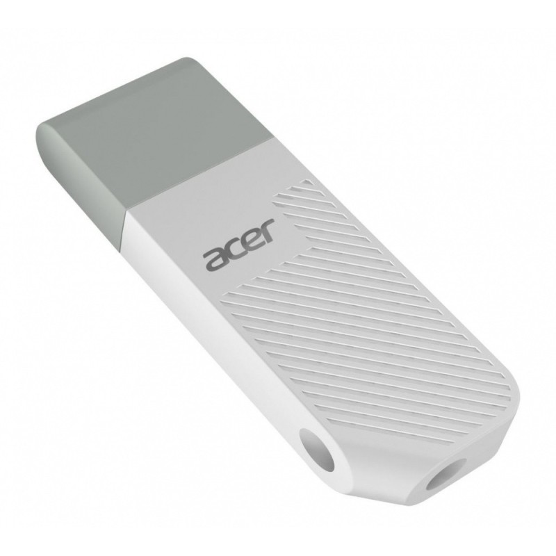Memoria USB Acer UP200, 128GB, USB A 2.0, Lectura 30MB/s, Escritura 15MB/s, Blanco 