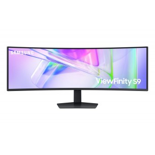 Monitor Gamer Curvo Samsung Viewfinity S9 Lcd 49", Dual Quad Hd, 170hz, Hdmi, Negro